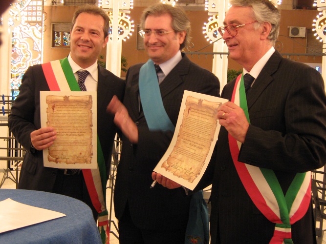  Siglato il gemellaggio con il comune di San Pancrazio Salentino 