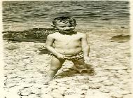 In spiaggia anni '50