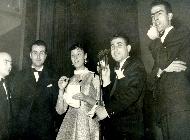 Miss Premavera 1954 a veglione