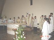 Messa di inaugurazione della nuova chiesa Santa Caterina