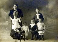 Famiglia emigrati, 1910