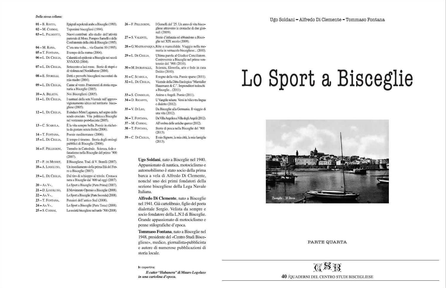 Lo sport a Bisceglie - IV parte