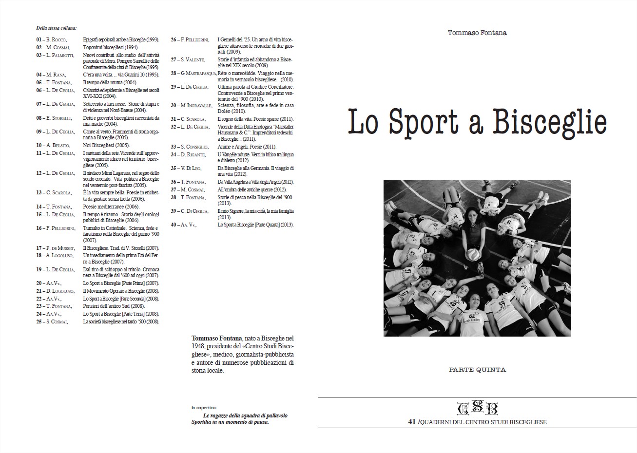 Lo sport a Bisceglie - V parte