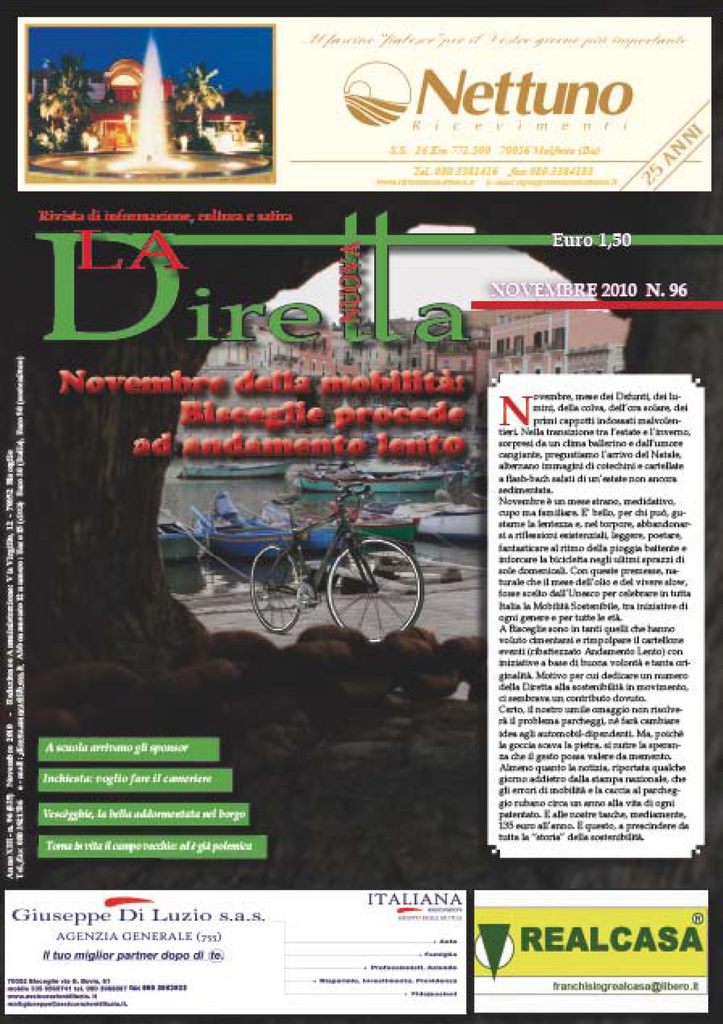 La Diretta - Novembre 2010 nr. 96